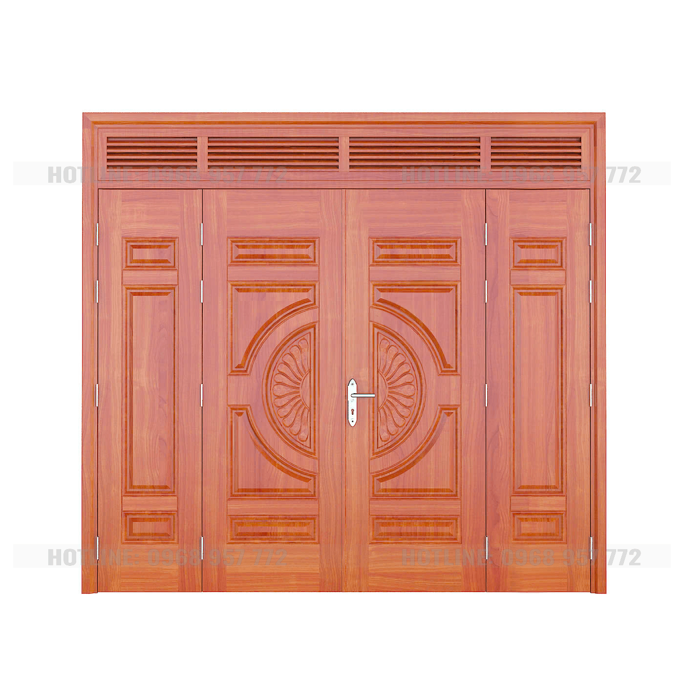 Cửa thép vân gỗ chống cháy