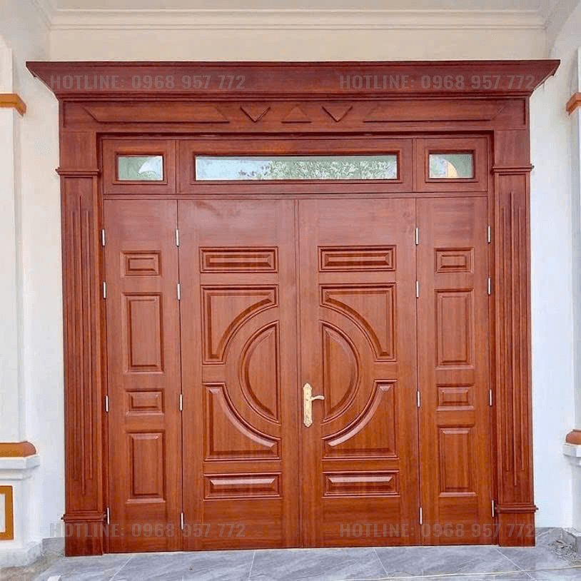 Cửa thép vân gỗ cách âm