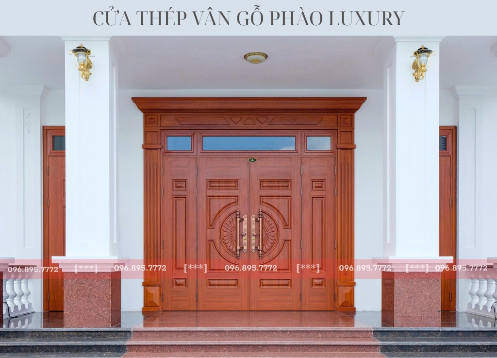 CUA THEP VAN GO PHAO LUXURY