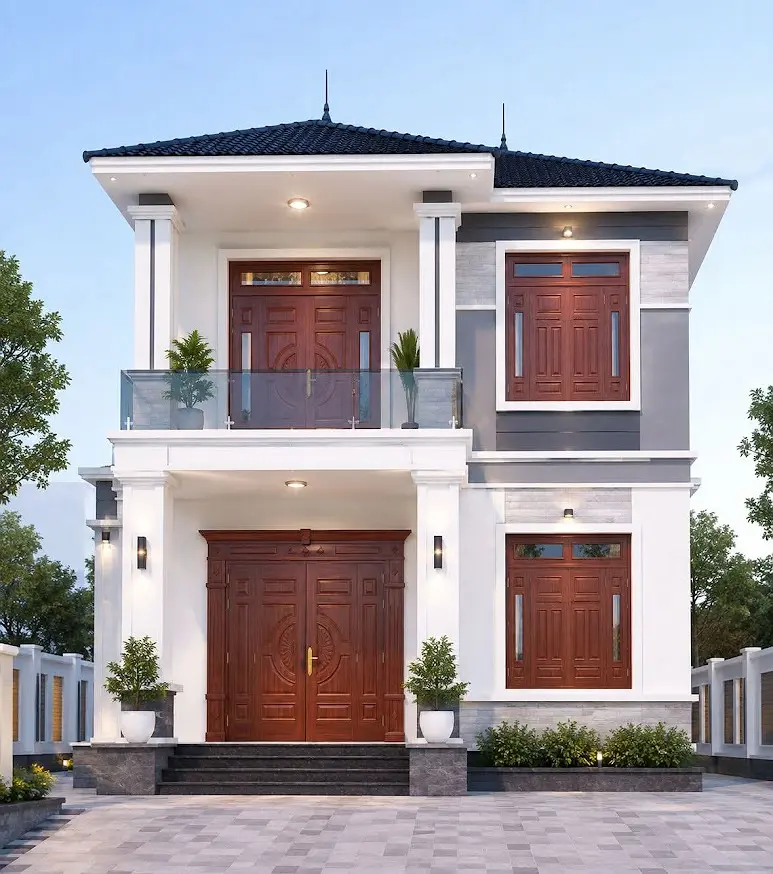 CỬA THÉP VÂN GỖ SEN VIỆT GIÁ TỐT MIỀN BẮC FB IMG 1787054801097